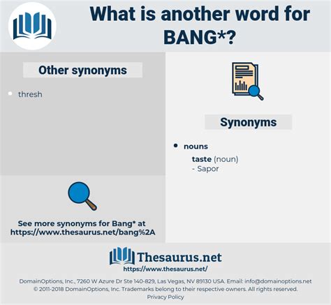 bang thesaurus|bang meaning slang.